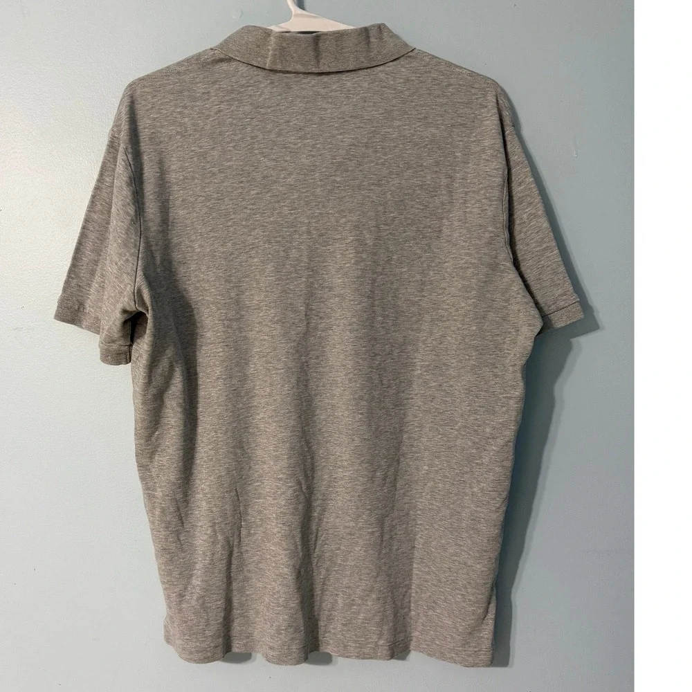 Polo Ralph Lauren Women's Medium Classic Fit Short Sleeve Polo Shirt Gray 0776